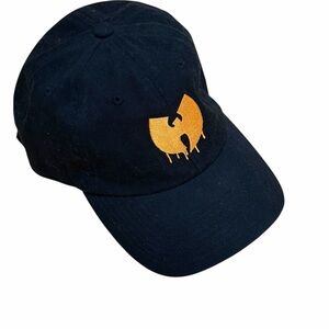 wu-tang: an american saga, hulu series mitchell & ness black dad hat